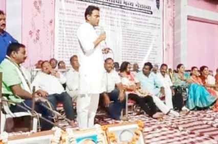 Prof Rajkumar Ghule is a Lok Kalavant doing welfare work
