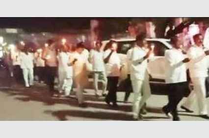 donot torture Chhagan Bhujbal and OBC caste - Indapur taluka OBC Samaj